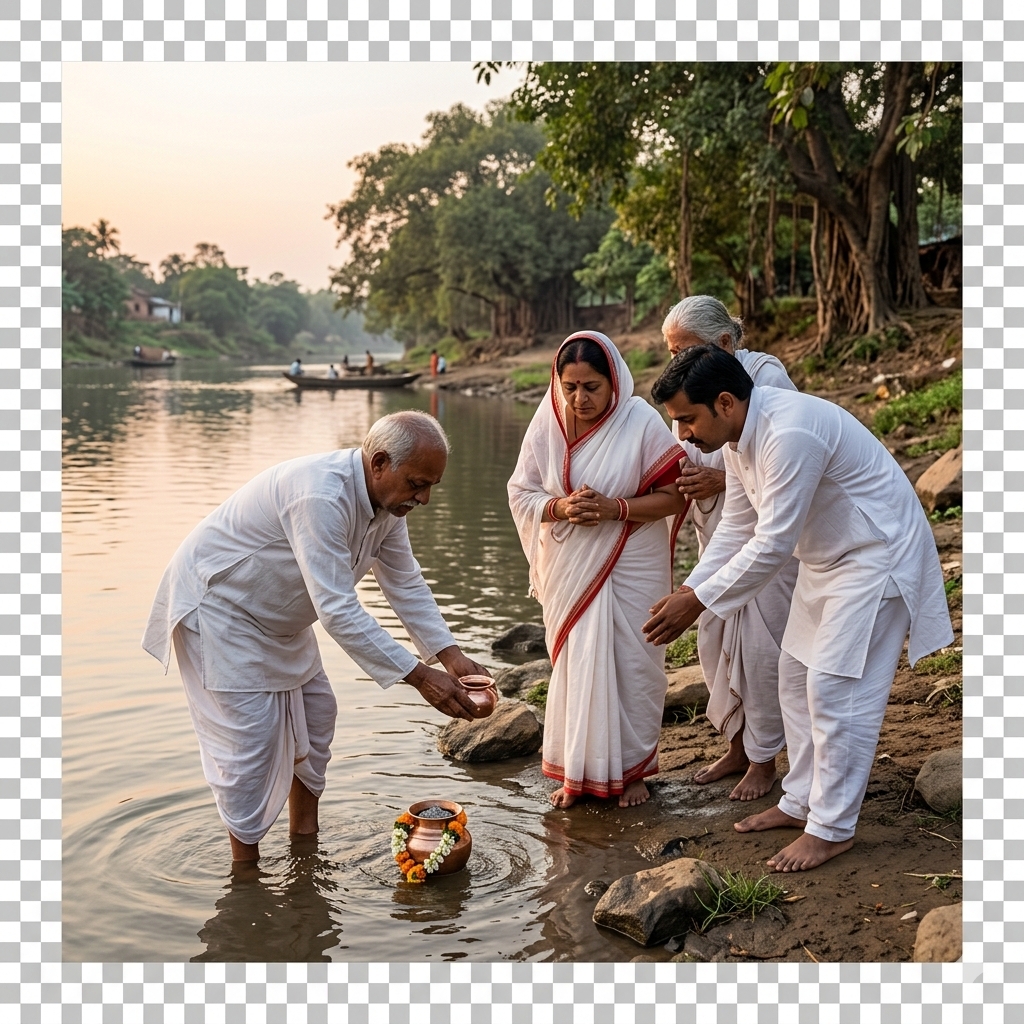 Asthi Visarjan coordination and sacred immersion